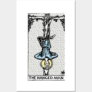 Modern Tarot Print 12 - The Hanged Man Posters and Art